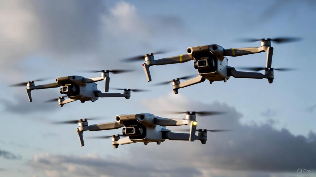 DJI Mini 4 Pro vs Air 3 vs Mavic 3 Pro Review Guide dji drone