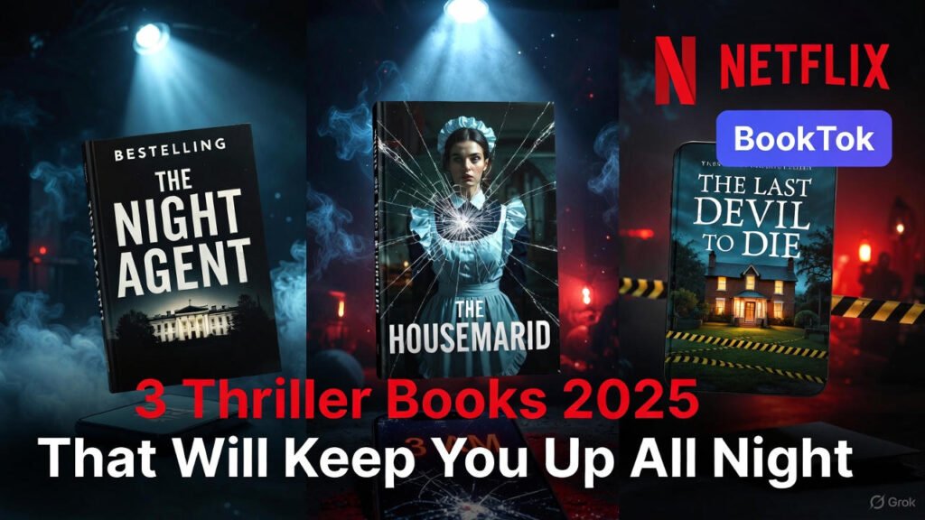 Thriller Books 2026: 3 Addictive Reads You Can't Put Down ebook pbf