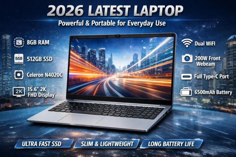 2026 latest laptop 8gb ram 512gb ssd
