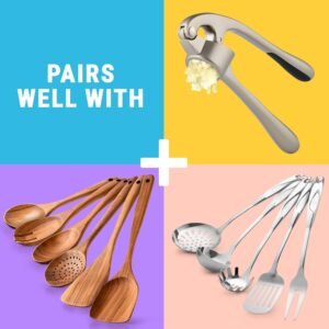 zulay kitchen silicone spoon rest for multiple utensils