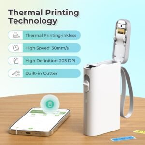 nelko label maker machine 2025 review – bluetooth printer