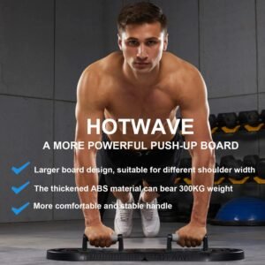 hotwave push up board 20 in 1 | home gym strength