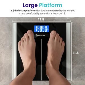 etekcity digital bathroom scale 400 lb capacity