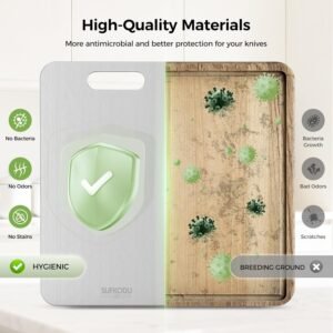 titanium cutting board set of 3 – hygienic & durable