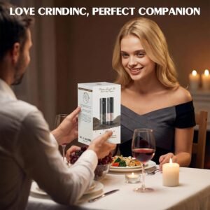 Electric Salt and Pepper Grinder Set – 3X Easier Seasoning electric salt and pepper grinder set – 3x easier seasoning