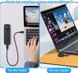 mini body camera 1080p – night vision & audio