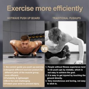 hotwave push up board 20 in 1 | home gym strength