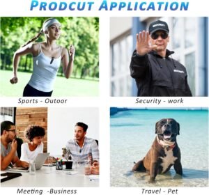 mini body camera 1080p – night vision & audio