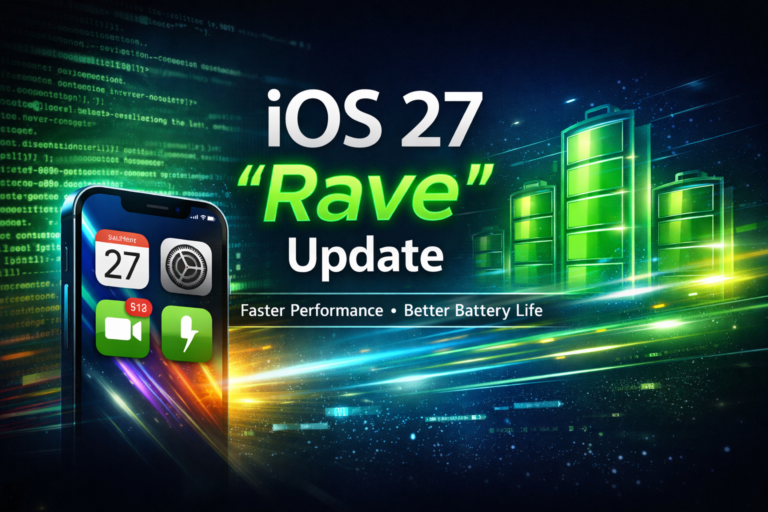 ios 27 “rave” update